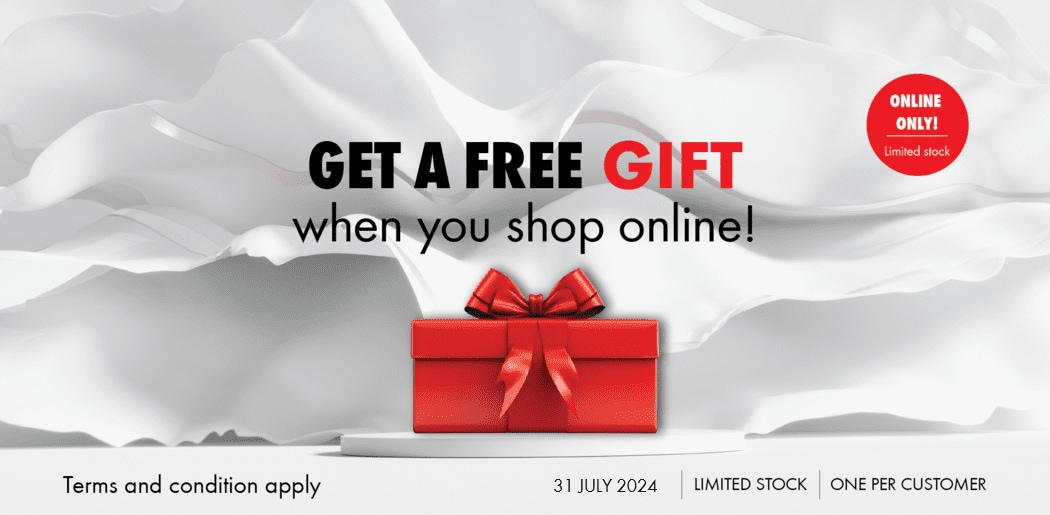 GET A FREE GIFT WHEN YOU SHOP WITH US!