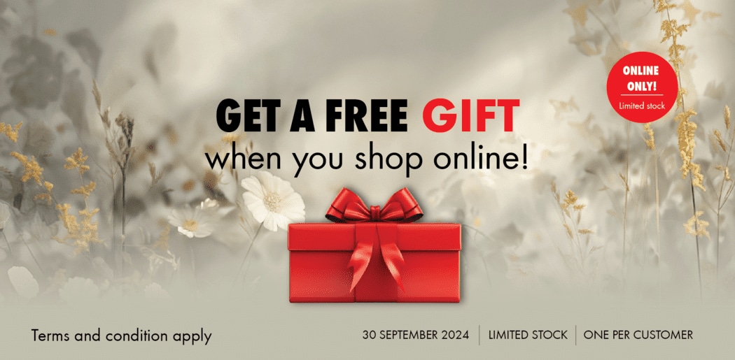 GET A FREE GIFT WHEN YOU SHOP WITH US!